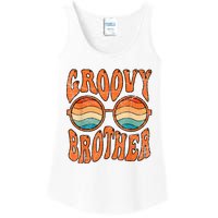 Groovy Brother 70s Aesthetic 1970S Retro Brother Hippie Ladies Essential Tank