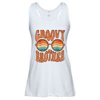 Groovy Brother 70s Aesthetic 1970S Retro Brother Hippie Ladies Essential Flowy Tank