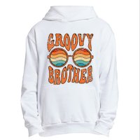 Groovy Brother 70s Aesthetic 1970's Retro Brother Hippie Urban Pullover Hoodie