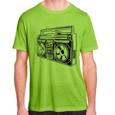 Ghetto Blaster 80s 90s Hip Hip Rap Adult ChromaSoft Performance T-Shirt