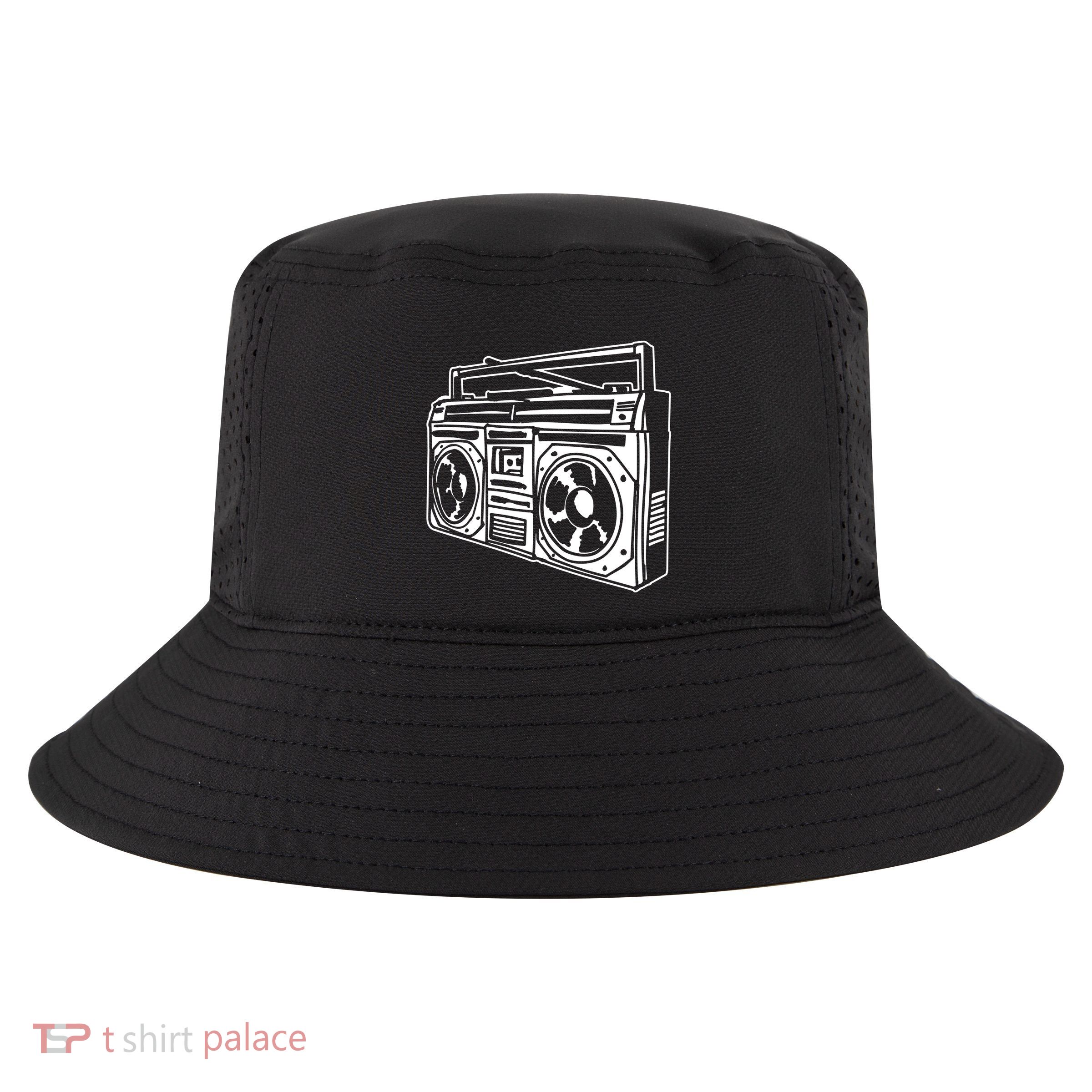 Ghetto Blaster 80s 90s Hip Hip Rap Cool Comfort Performance Bucket Hat