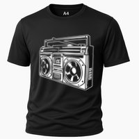 Ghetto Blaster 80s 90s Hip Hip Rap Cooling Performance Crew T-Shirt