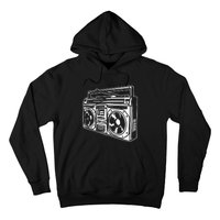 Ghetto Blaster 80s 90s Hip Hip Rap Hoodie