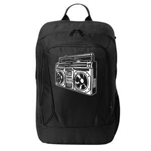 Ghetto Blaster 80s 90s Hip Hip Rap City Backpack