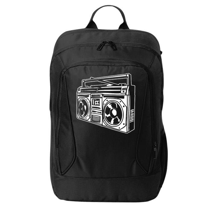 Ghetto Blaster 80s 90s Hip Hip Rap City Backpack