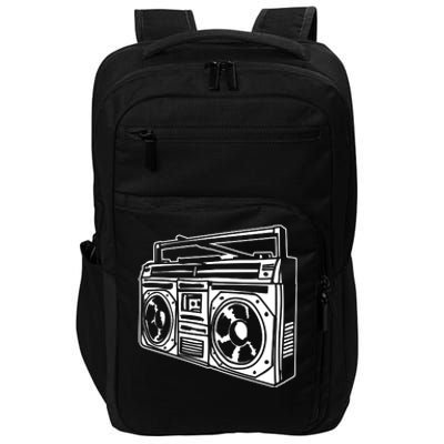 Ghetto Blaster 80s 90s Hip Hip Rap Impact Tech Backpack