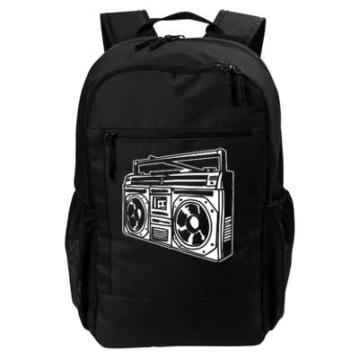 Ghetto Blaster 80s 90s Hip Hip Rap Daily Commute Backpack