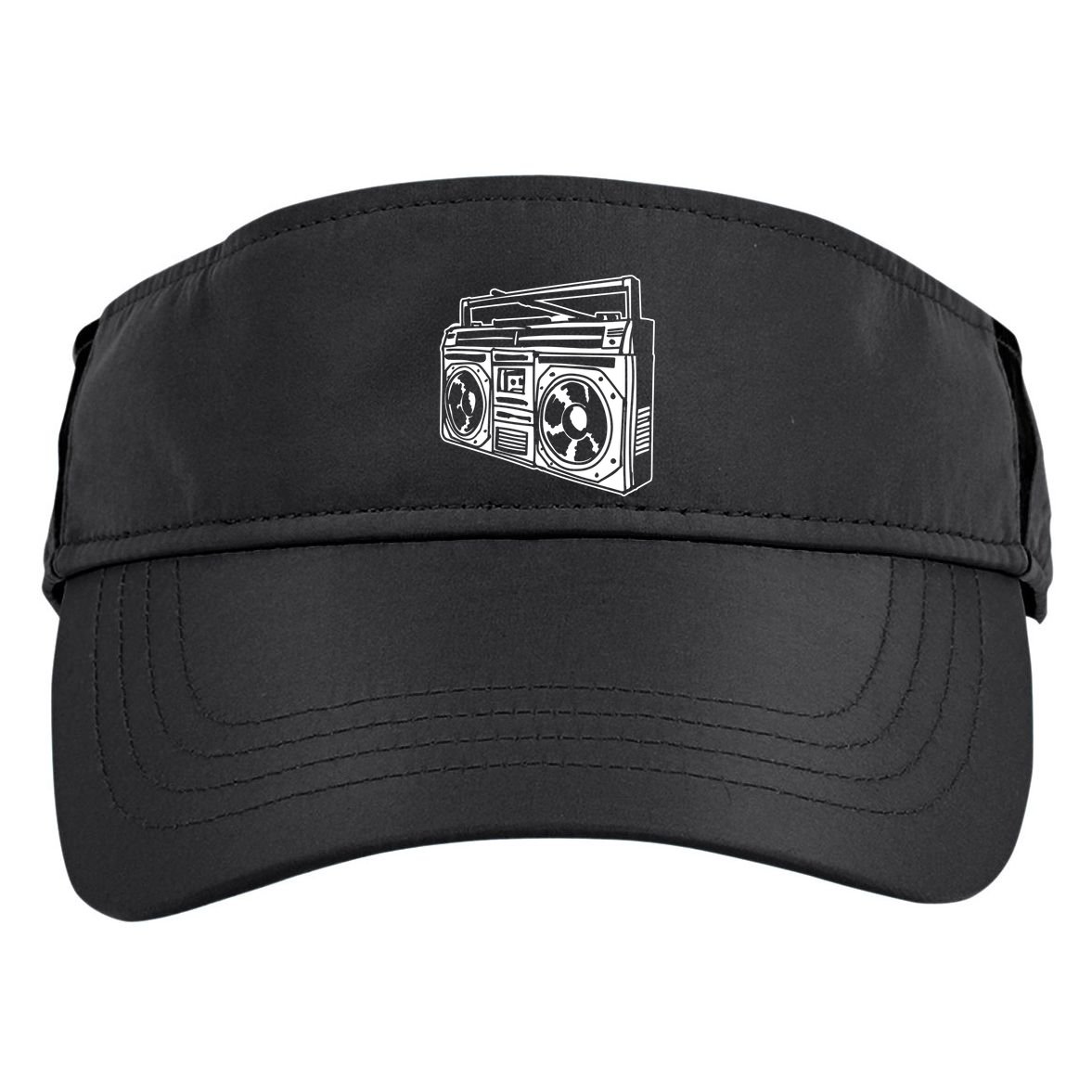Ghetto Blaster 80s 90s Hip Hip Rap Adult Drive Performance Visor