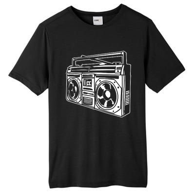 Ghetto Blaster 80s 90s Hip Hip Rap Tall Fusion ChromaSoft Performance T-Shirt