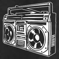 Ghetto Blaster 80s 90s Hip Hip Rap 11oz C Handle Ceramic Mug