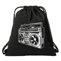 Ghetto Blaster 80s 90s Hip Hip Rap Drawstring Bag