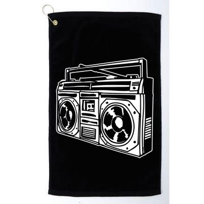 Ghetto Blaster 80s 90s Hip Hip Rap Golf Towel