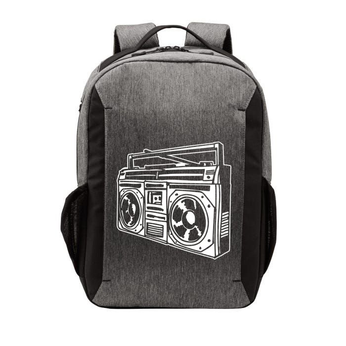Ghetto Blaster 80s 90s Hip Hip Rap Vector Backpack