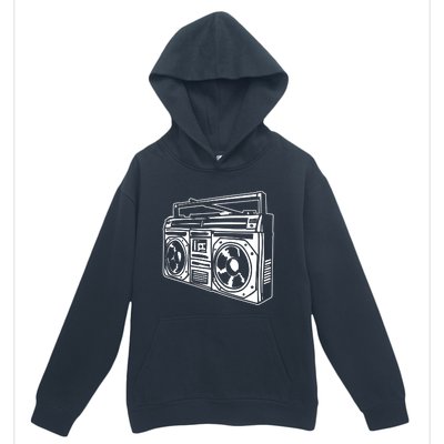 Ghetto Blaster 80s 90s Hip Hip Rap Urban Pullover Hoodie