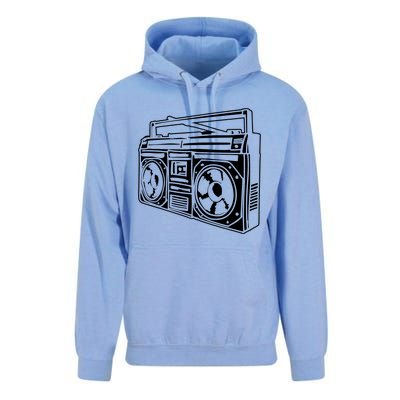 Ghetto Blaster 80s 90s Hip Hip Rap Unisex Surf Hoodie