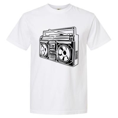 Ghetto Blaster 80s 90s Hip Hip Rap Garment-Dyed Heavyweight T-Shirt