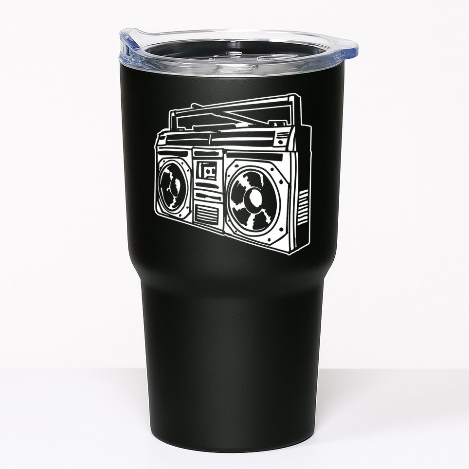 Ghetto Blaster 80s 90s Hip Hop Rap Classic Tumbler