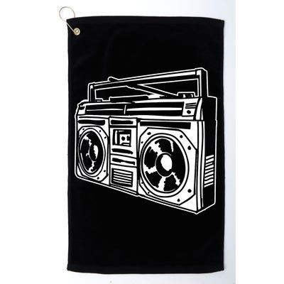 Ghetto Blaster 80s 90s Hip Hop Rap Classic Golf Towel