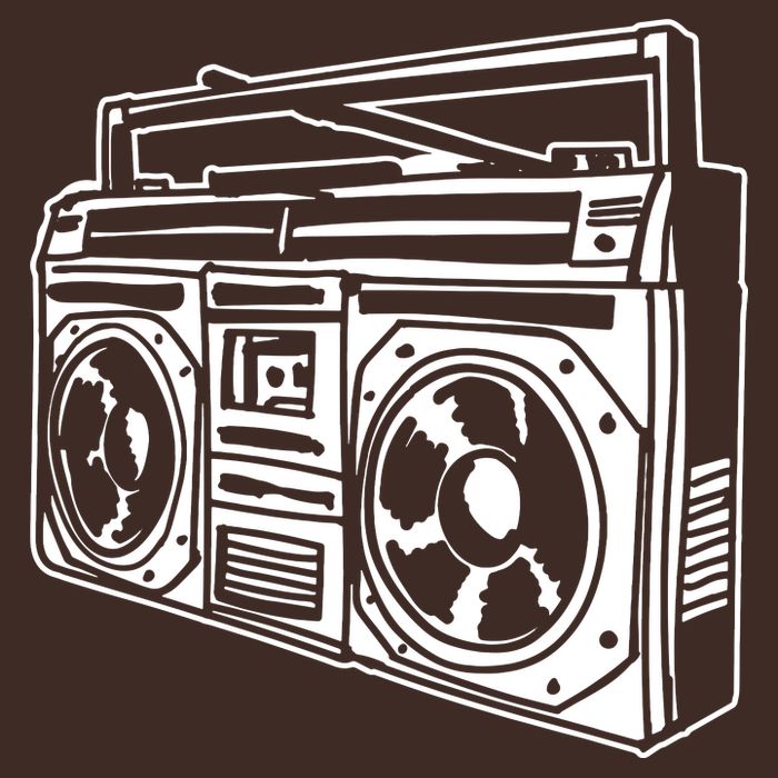 Ghetto Blaster 80s 90s Hip Hop Rap Classic Cooling Performance Crew T-Shirt