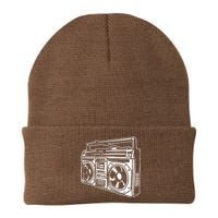 Ghetto Blaster 80s 90s Hip Hop Rap Classic Knit Cap Winter Beanie