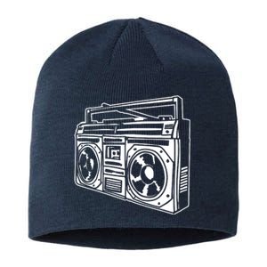 Ghetto Blaster 80s 90s Hip Hop Rap Classic Sustainable Beanie