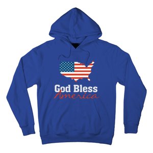 God Bless America Usa Pride American Flag Christian Gift Hoodie