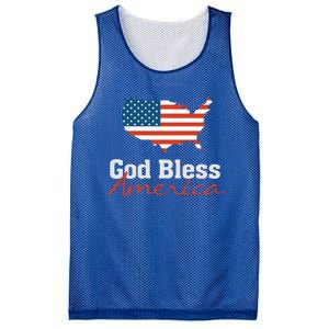 God Bless America Usa Pride American Flag Christian Gift Mesh Reversible Basketball Jersey Tank