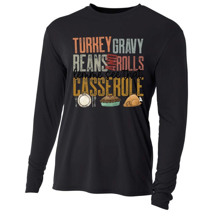 gravy beans and rolls let me see that casserole  Cooling Performance Long Sleeve Crew