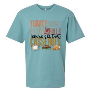 gravy beans and rolls let me see that casserole  Sueded Cloud Jersey T-Shirt