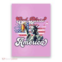 God Bless America Funny Patriotic Poster