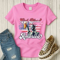 God Bless America Funny Patriotic Womens T-Shirt