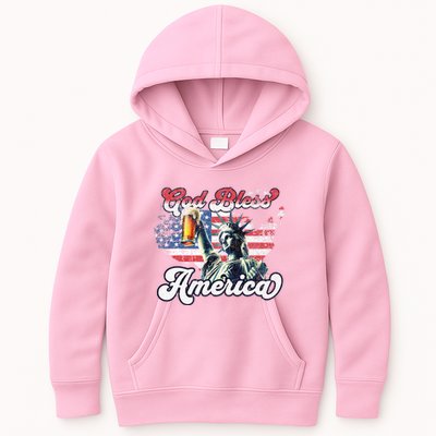 God Bless America Funny Patriotic Kids Hoodie