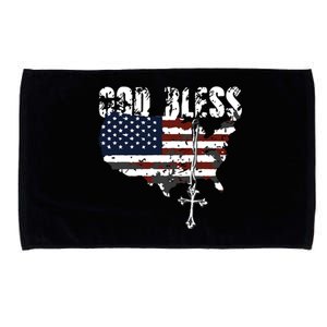 God Bless America Microfiber Hand Towel