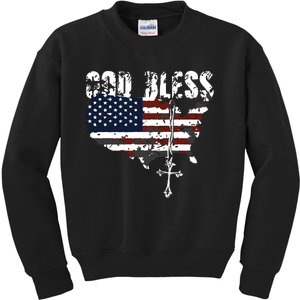 God Bless America Kids Sweatshirt