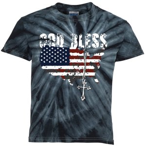 God Bless America Kids Tie-Dye T-Shirt