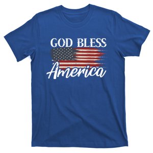 God Bless America 4th Of July Patriotic Usa Gift T-Shirt