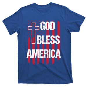 God Bless America 4th Of July Usa American Patriotic Cool Gift T-Shirt