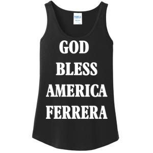 God Bless America Ferrera Ladies Essential Tank