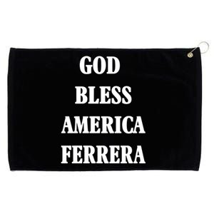 God Bless America Ferrera Grommeted Golf Towel