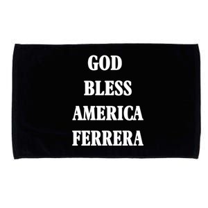 God Bless America Ferrera Microfiber Hand Towel