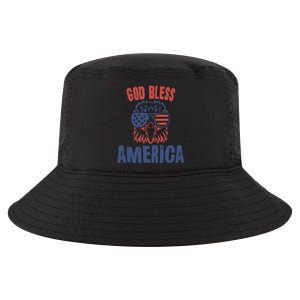 God Bless America American Flag Patriotic Eagle Gift Cute Gift Cool Comfort Performance Bucket Hat