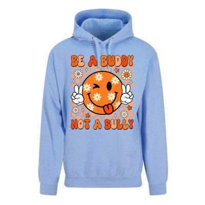 Groovy Be A Buddy Not A Bully Unity Day Anti Bullying Unisex Surf Hoodie