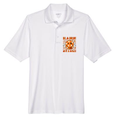 Groovy Be A Buddy Not A Bully Unity Day Anti Bullying Men's Origin Performance Pique Polo