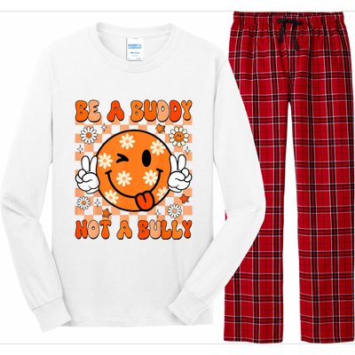 Groovy Be A Buddy Not A Bully Unity Day Anti Bullying Long Sleeve Pajama Set