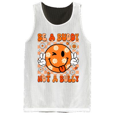 Groovy Be A Buddy Not A Bully Unity Day Anti Bullying Mesh Reversible Basketball Jersey Tank