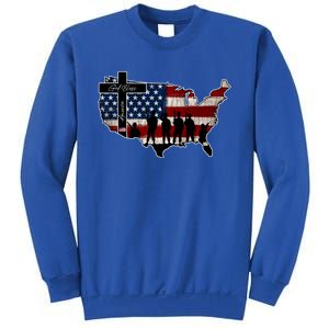 God Bless America For Patriotic Independence Day 4th Of July Gift Sweatshirt