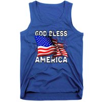 God Bless America Patriotic Usa Flag 4th Of July Gift Tank Top