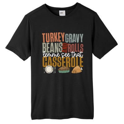 Gravy Beans And Rolls Let Me Cute Turkey Tall Fusion ChromaSoft Performance T-Shirt