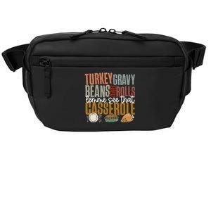 Gravy Beans And Rolls Let Me Cute Turkey Crossbody Pack