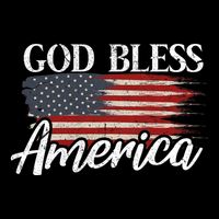 God Bless America 4th Of July Patriotic Usa Backpack